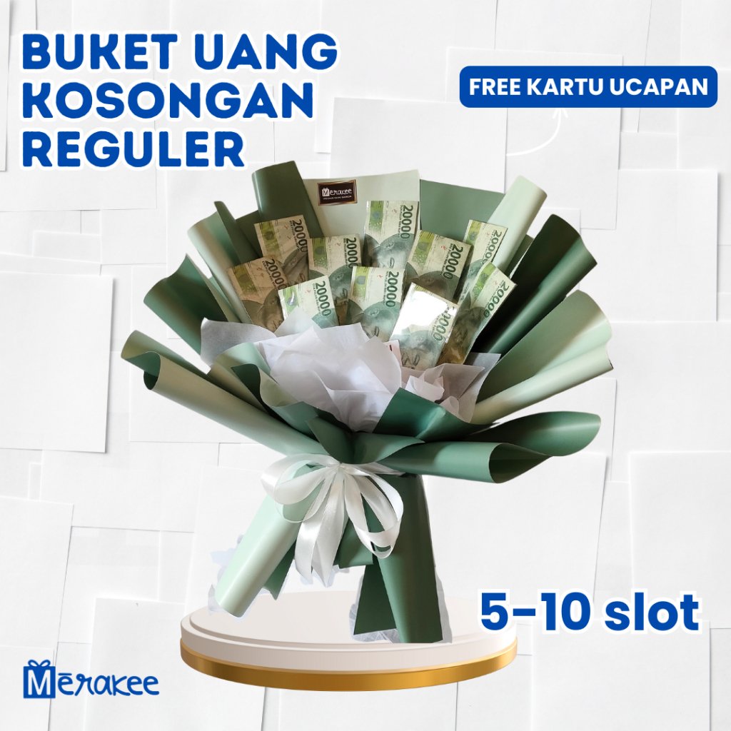 Buket Uang Kosongan 5-10 Slot Regular