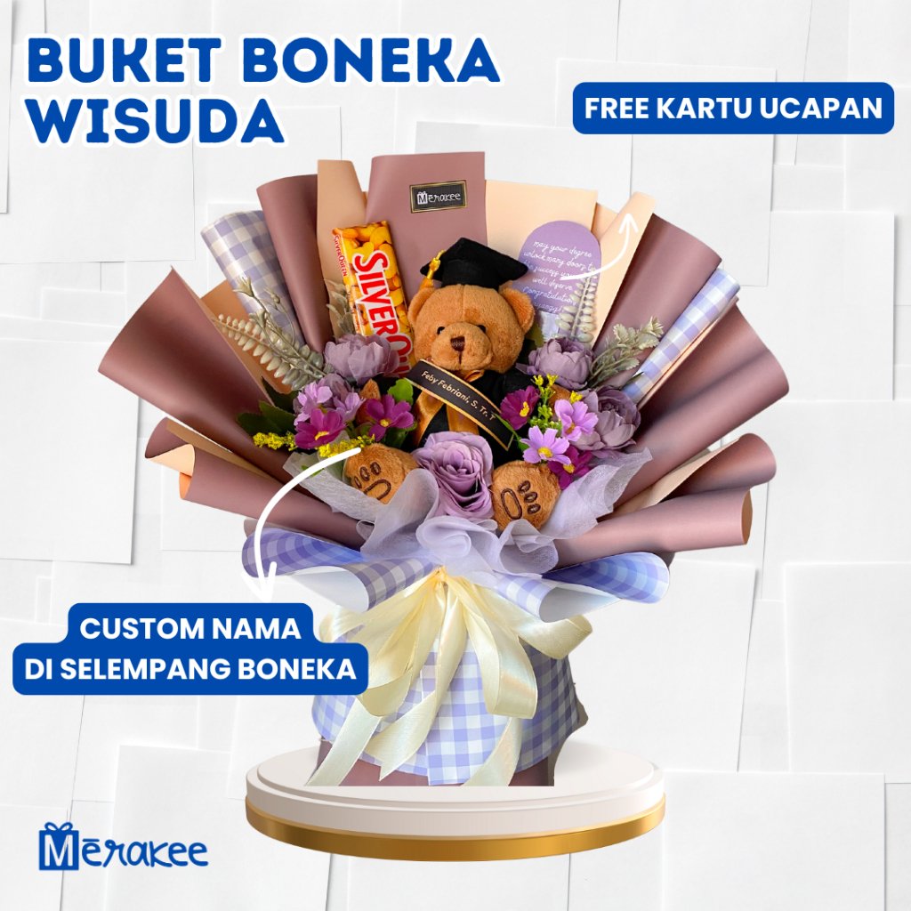 Buket Boneka Wisuda Large