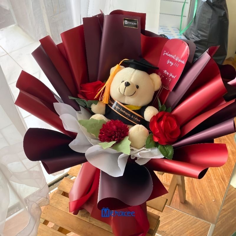 Buket Boneka Wisuda Medium & Large