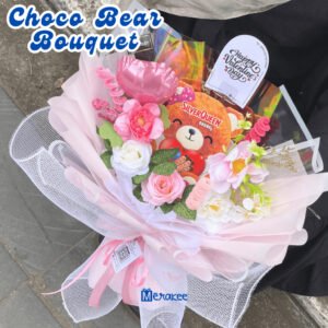 Buket Coklat Valentine Beruang Bear By Merakee