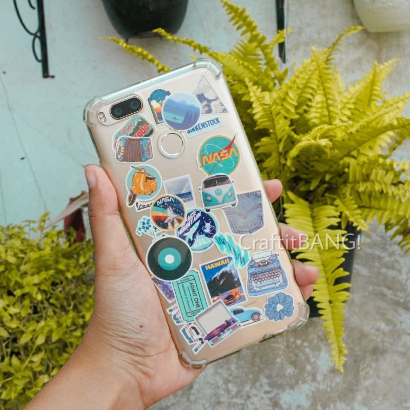 [A6 Part 3 Ready] Stiker Tumblr Lucu Aesthetic Untuk Hp Laptop Ukuran A6