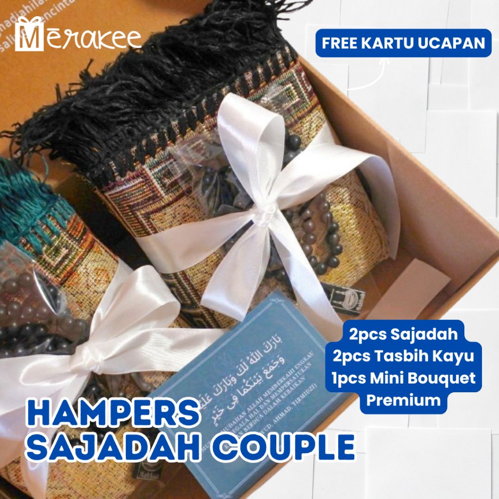 Hampers Sajadah Couple Hadiah Wedding Pernikahan By Merakee